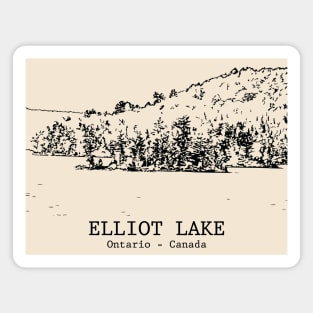 Elliot Lake - Ontario Magnet